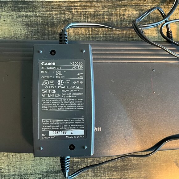 Cannon Color Bubble Jet BJC-70 Portable Printer - Picture 4 of 4